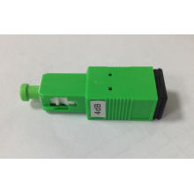 Atenuador fixo da fibra óptica de Sc / APC com alojamento plástico